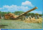 POSTCARD CEREALS TRACTOR USED - Trattori