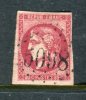 Rare N° 49 Cachet GC 5098 Smyrne - 1870 Ausgabe Bordeaux