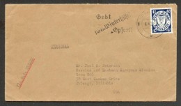 Danzig 295 EF Nach USA (E7358 - Storia Postale