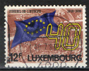 LUSSEMBURGO - 1989 - 40° ANNIVERSARIO DEL CONSIGLIO D'EUROPA - USATO - Usados