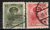 LUSSEMBURGO - 1921 - EFFIGIE DELLA GRANDUCHESSA CARLOTTA - USATI - Used Stamps