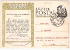 POSTAL CIRCULADO EM PORTUGAL - Briefe U. Dokumente