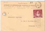 POSTAL CIRCULADO EM PORTUGAL - Storia Postale