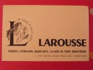 Buvard Larousse Dictionnaire. Vers 1950 - L