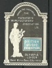 ENGLAND Great Britain 1913 Vignette Advertising Stamp British Music Exhibition Olympia London MNH - Cinderella