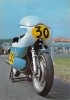 04427  "MONZA G. P. NAZIONI 1968 - BIANCHI G. P. BIC. 4T 450 CC  67 CV 24 240 KM/H" CART. POST. ILL. ORIG. NON SPEDITA. - Sport Moto