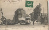 93   ROMAINVILLE    TERMINUS DU TRAMWAY     AVENUE DE BRAZZA  CPA 1911 - Romainville