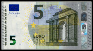 5 EURO "VA" SPAIN Firma DRAGHI V004 - 5 Euro