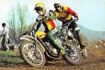 04436 "MOTOCROSS - EVERT (31) - MAISCH (2)" CART. POST. ILL. ORIG. NON SPEDITA. - Sport Moto