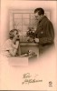 N°942 OOO 316 VIVE SAINTE CATHERINE COUPLE ET FLEURS PC PARIS 4643 - Santa Catalina