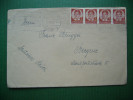 Yugoslavia: Cover SPLIT - BREGENZ - 4x 1 Din - Machine Cancel Marke Lepiti Na Desnom Gornem Uglu - 23. VIII. 1938 - Lettres & Documents