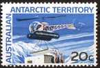 Australian Antarctic 1966 20c Helicopter MNH - Unused Stamps