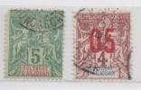 ANJOUAN N° 4 ET 21 (YT) TYPE GROUPE VOIR PHOTOS R/V - Used Stamps