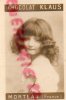 CHROMO PHOTO- CHOCOLAT KLAUS - MORTEAU 25-     BEBE- ENFANT- JEUNE FILLE COIFFURE ET DENTELLE - Other & Unclassified