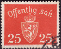 NORVEGE  1946  -  Service N° 53 -  Obliteré - Dienstzegels