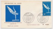 NIGER => 4 Enveloppes FDC => Championnats Du Monde De Gymnastique LJUBLJANA 1970 - NIAMEY - 26 Octobre 1970 - Gymnastics