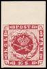 1886. Official Reprint. 16 Sk. Redlilac. (Michel: 6 ND) - JF180725 - Probe- Und Nachdrucke