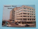 " NELSON'S " Hotel ( Prop. R. Goethals ) KNOKKE Meerminlaan 34 - Anno 19?? ( Zie Foto´s Voor Detail ) ! - Tarjetas De Visita