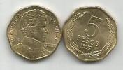 Chile 5 Pesos 1992. High Grade - Cile