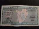 Burundi : Billet De 10 Franc 1991 - Burundi