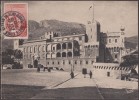 Delcampe - Monaco 1951 Y&T 257 Et 311 Sur Carte Postale. Carte Maximum. Monte-Carlo, Palais Du Prince - Maximumkarten (MC)