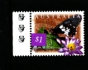 AUSTRALIA -  2000  $ 1  GREASY BUTTERFLY  3 KOALAS  REPRINT  MINT NH - Prove & Ristampe