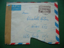 Israel: Cover - Stamp Mi 55 - Air Mail To Austria Wien - Österreichische Zensur - 1951 - Briefe U. Dokumente