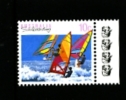 AUSTRALIA -  1995  10c.  SAILBOARDING  4 KOALAS  REPRINT  MINT NH - Prove & Ristampe