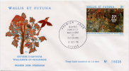 WALLIS ET FUTUNA - OEUVRES D'ARTISTES WALLISIENS ET FUTUNIENS - TROIS FDC ILLUSTREES ET NUMEROTEES (3000 Ex) N°638/612/1 - FDC