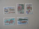 1967   POLYNESIE    P 47/51 * *    FETE DE JUILLET - Unused Stamps