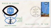 WALLIS ET FUTUNA - 1er ANN.DE LA STATION RADIO FR.3 - FDC ILLUSTREE ET NUMEROTEE (3000 Ex) N°001329 - FDC