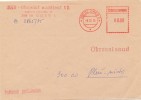 K3385 - Czechoslovakia (1975) 350 02 Cheb 2 (Post Office Franking Machines) Postal Tariff: 0,00 Kcs (letter) - Briefe U. Dokumente