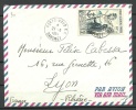 Africa Occidentale Francaise Dahomey 1957 Letter To France Lyon Michel 84 As Single - Briefe U. Dokumente