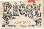 MONTBARD (21) Carte Fantaisie Bécot De - Montbard