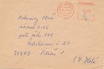 K3392 - Czechoslovakia (1976) 334 41 Dobrany (Post Office Franking Machines) Postal Tariff: 1,00 Kcs (letter) - Briefe U. Dokumente