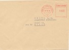K3395 - Czechoslovakia (1978) 796 01 Prostejov 1 (Post Office Franking Machines) Postal Tariff: 0,60 Kcs (letter) - Briefe U. Dokumente