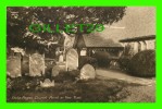 STOKE POGES, UK -  STOKE POGES CHURCH PORCH & YEW TREE - - Buckinghamshire