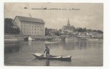 49 - CHATEAUNEUF-SUR-SARTHE -  MINOTERIE - TRAVERSÉE EN BARQUE DE PECHE - 1913 - Chateauneuf Sur Sarthe