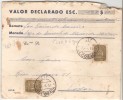 CARTA CIRCULADA EM PORTUGAL - Covers & Documents