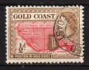 GOLD COAST - 1952/54 Scott# 148 USED - Goudkust (...-1957)