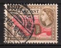 GOLD COAST - 1952/54 Scott# 148 USED - Goudkust (...-1957)