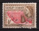 GOLD COAST - 1952/54 Scott# 148 USED - Goudkust (...-1957)