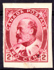 Canada Edward VII 2c Carmine Imperf Single. Scott 90a. - Ongebruikt