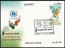 EGYPT 2013 FIRST DAY COVER / FDC WORLD ENVIRONMENT DAY ( THINK - EAT - SAVE ) - Cartas & Documentos