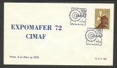 Portugal Cachet Commémoratif Expomafer 72 CIMAF 1972 Event Postmark Oporto - Flammes & Oblitérations