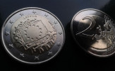 NEW Latvia 2015 Year 2 Euro Commemorative Coin "30 Years Of EU Flag"  UNC - Latvia