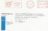 SUISSE - EMA 1991 MESSAGE QUINCAILLERIE EDMOND BAUD - Máquinas De Franquear