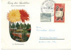 DAY OF THE DAHLIA IN DAHLIENGARTEN BAD NEUENAHR 1961 - Illustrated Postcards - Used