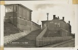 Herstal.   -   La Gare   -   FOTOKAART!  (plakkers) - Herstal