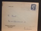 56/365   LETTRE IMPRIMES POUR LA FRANCE  1953 - Brieven En Documenten